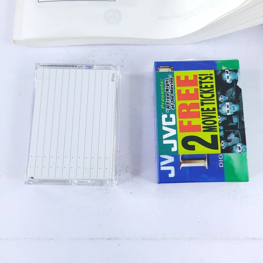 Samsung SCD23 MiniDV Video Camcorder Case Instructions Charger Batteries Tapes